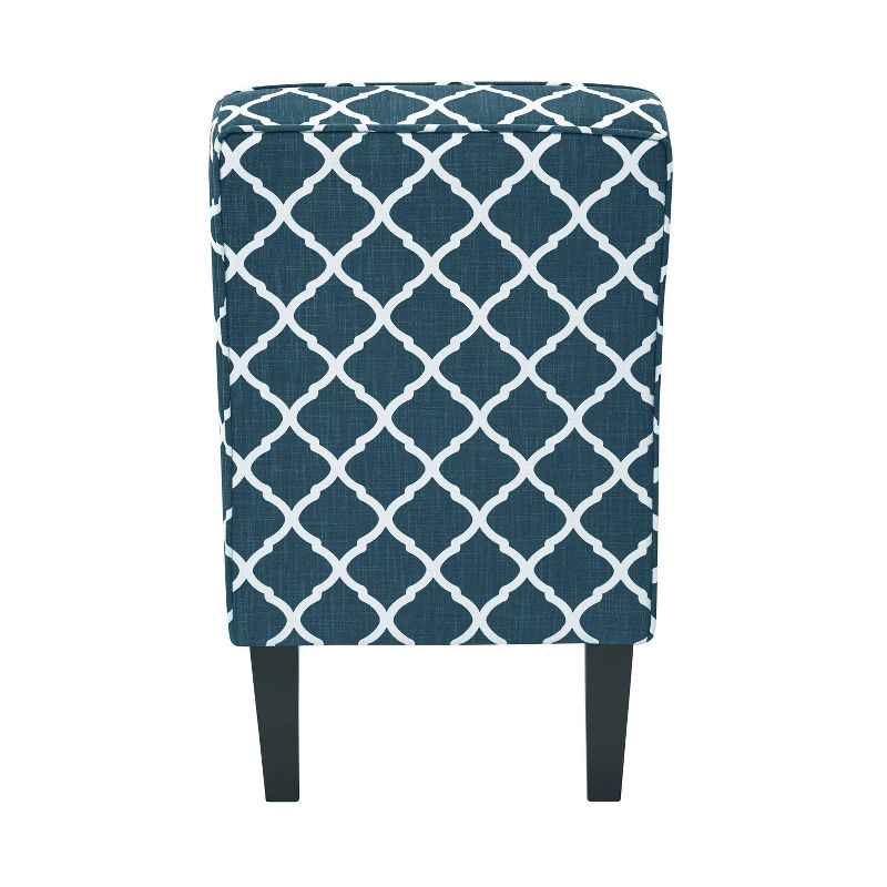 Branson Armless Chair Navy Blue - Handy Living