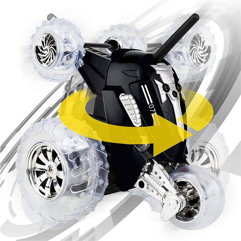 Sharper Image   RC Monster Spinning Car - Red