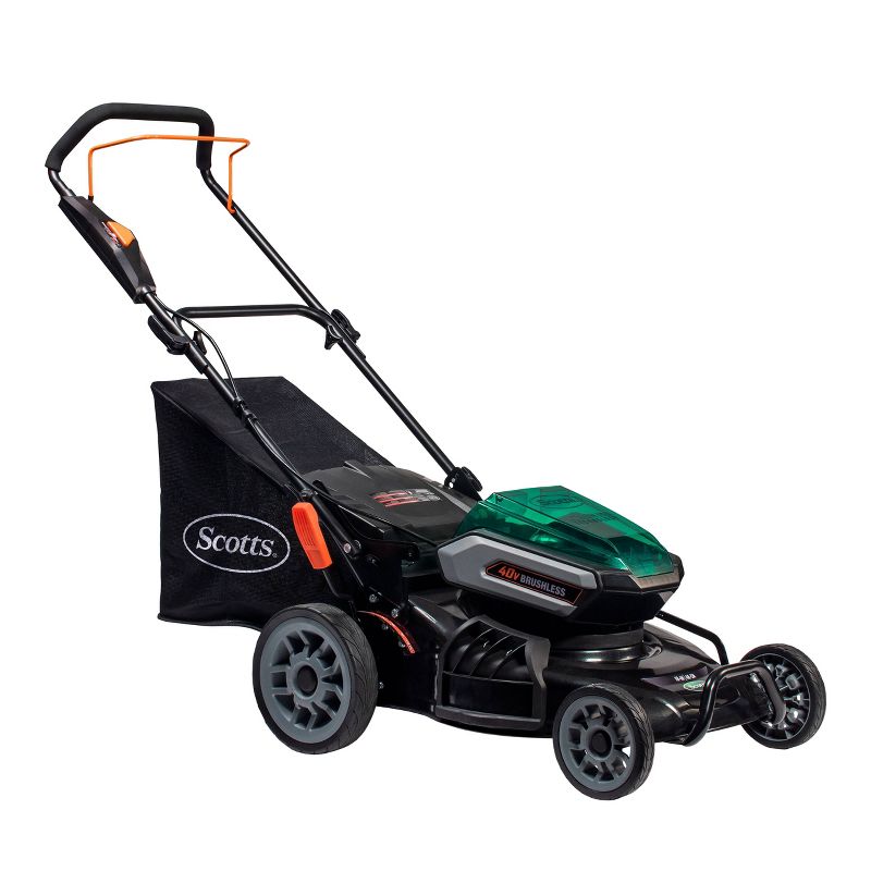 Scotts 19" 40V Cordless Lawn Mower with LED Lights