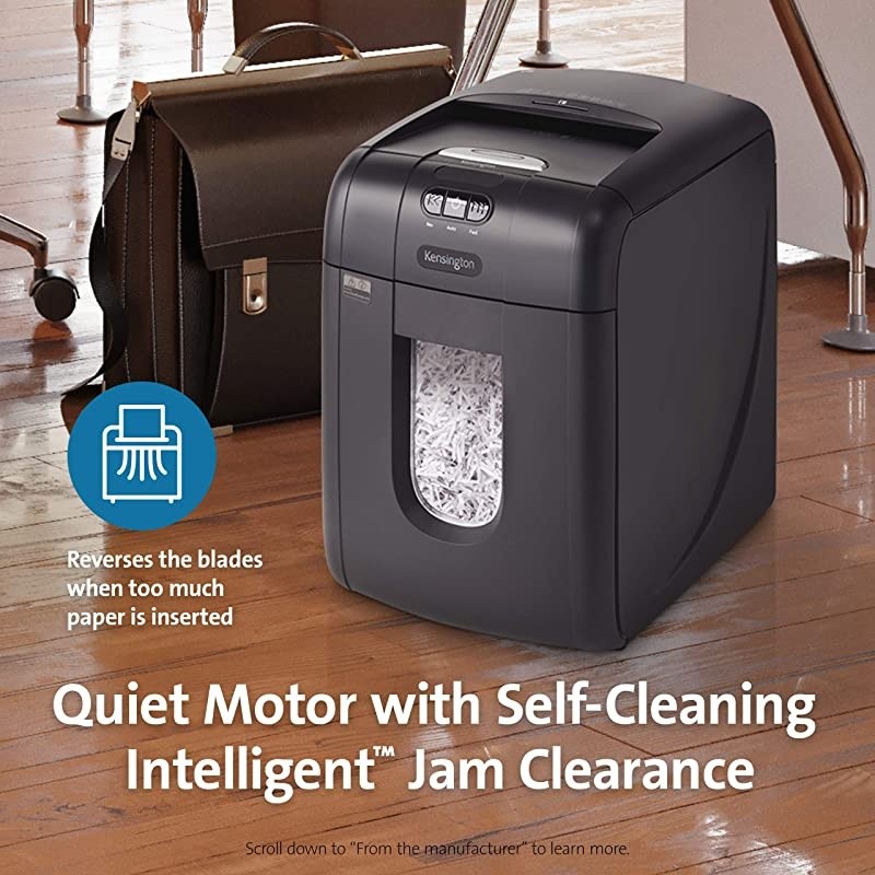 Shredder - Officeassist A1300 Auto-Feed Anti-Jam P4 130 Sheet Crosscut Shredder (K52079AM)