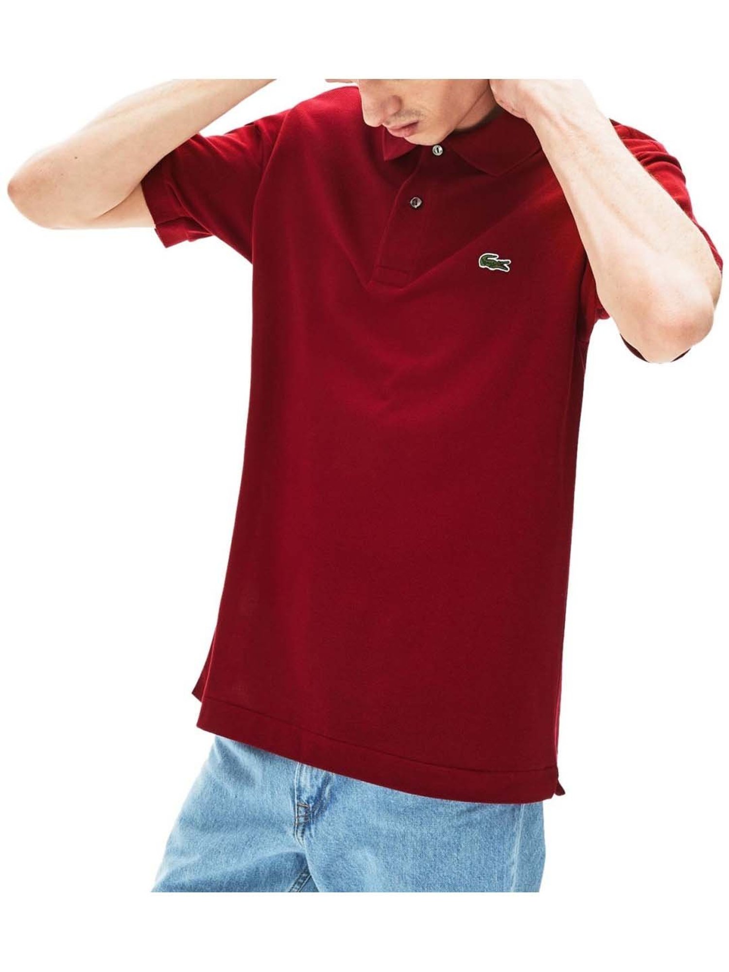 Lacoste Bordeaux L.12.12 Classic Fit Polo T-Shirt