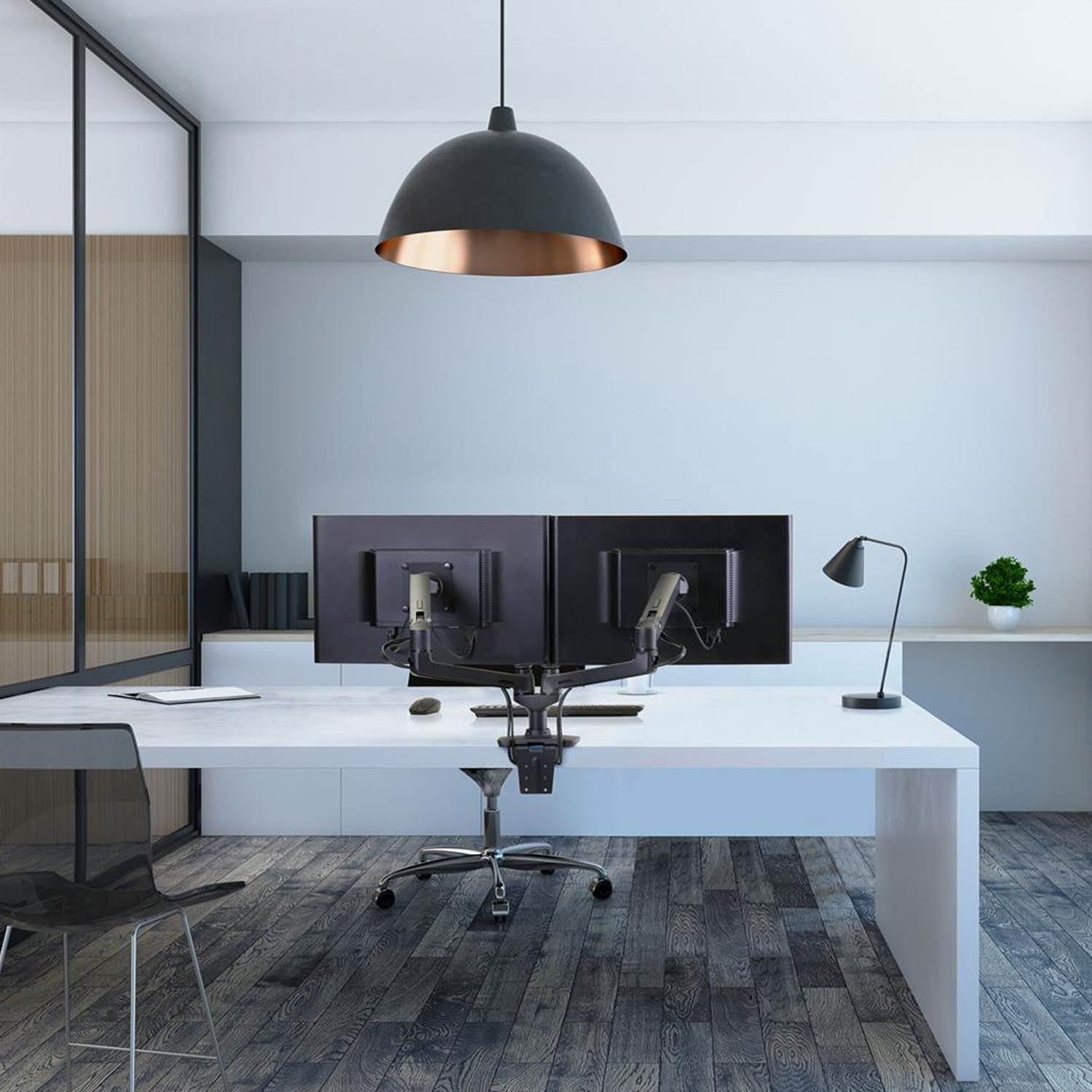 Ergotron Mounting Arm for Monitor Matte Black 45245224