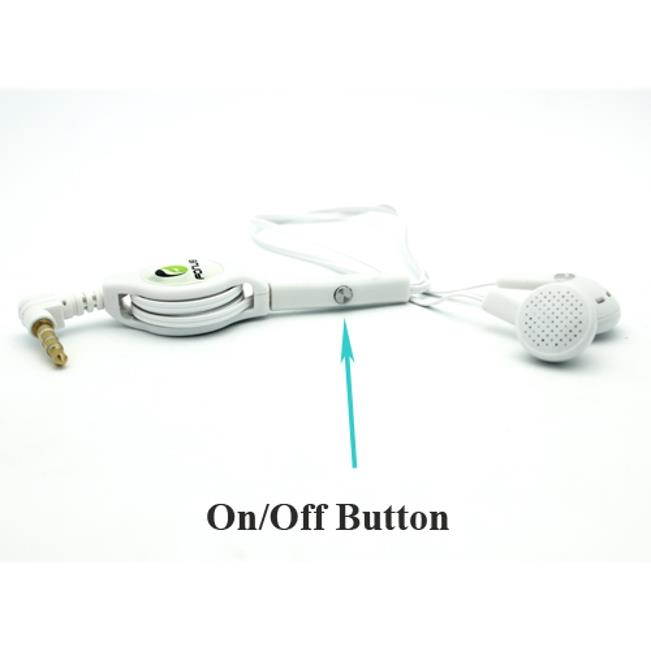 Retractable Headset Hands-free w Mic for Samsung Galaxy J3 J5 J7, Note 3 4 5 Edge Note8, S5 S6 Edge Edge+ S7 Edge S8 S8+, S9 S9+, Tab 4 NOOK 10.1 (SM-T530) 7.0 (SM-T230) G6E