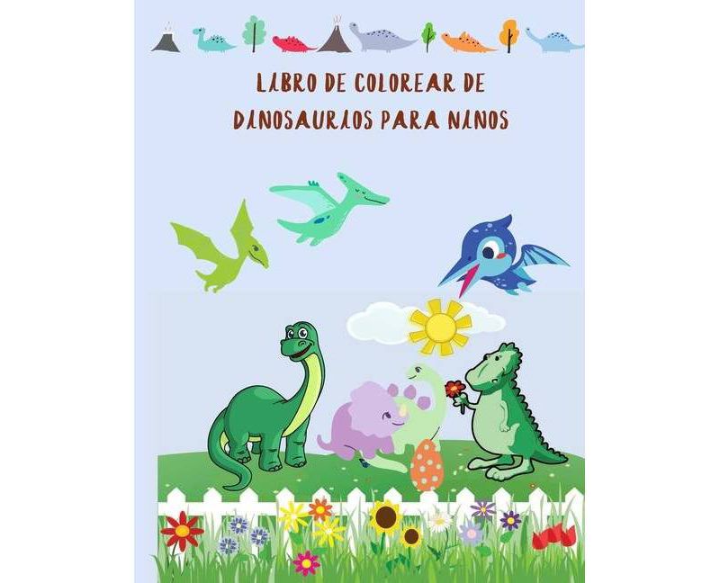 Libro de Colorear de Dinosaurios para Ni~nos - by  Boggy Adib (Paperback)