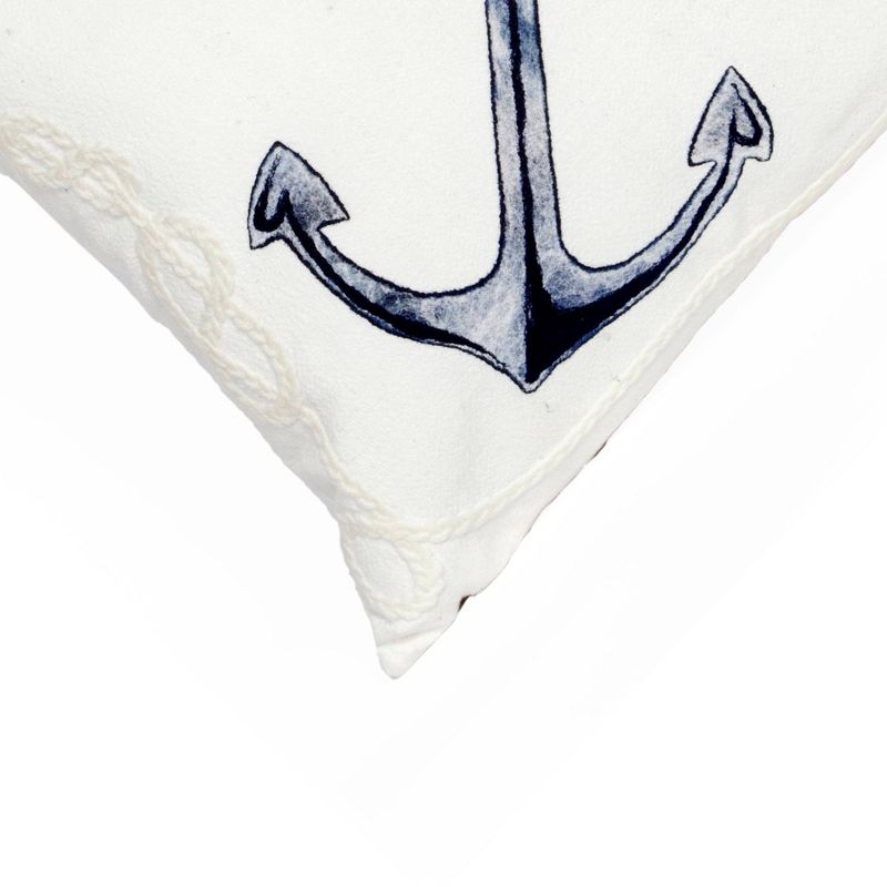 Light Off-White Throw Pillow - Liora Manne