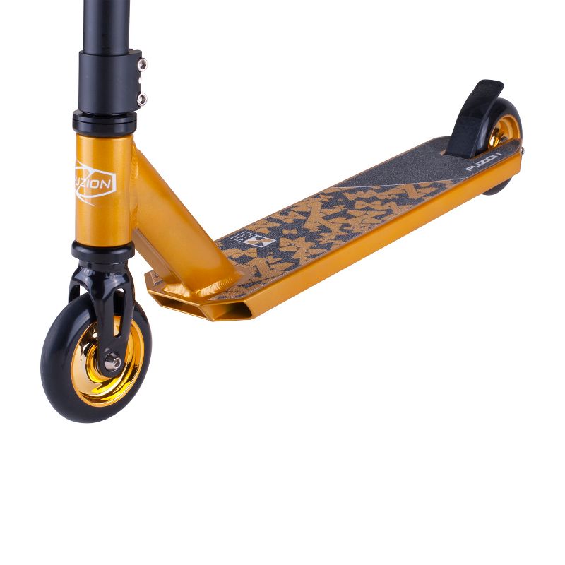 Fuzion Gold Pro X-3 2 Wheel Scooter - Gold