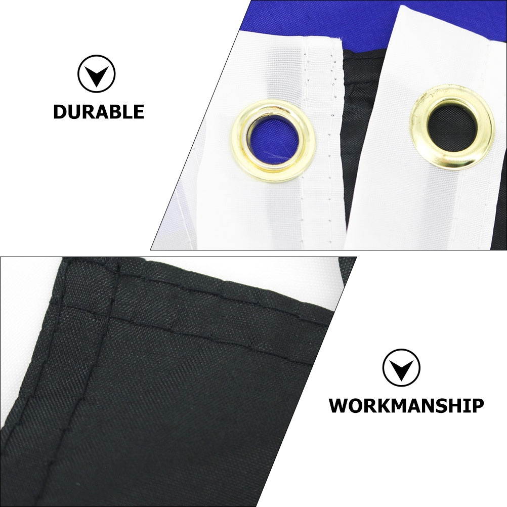 1Pc Decorative Flag Festival Adornment Hanging Flag Garden Flag for Home Outdoor