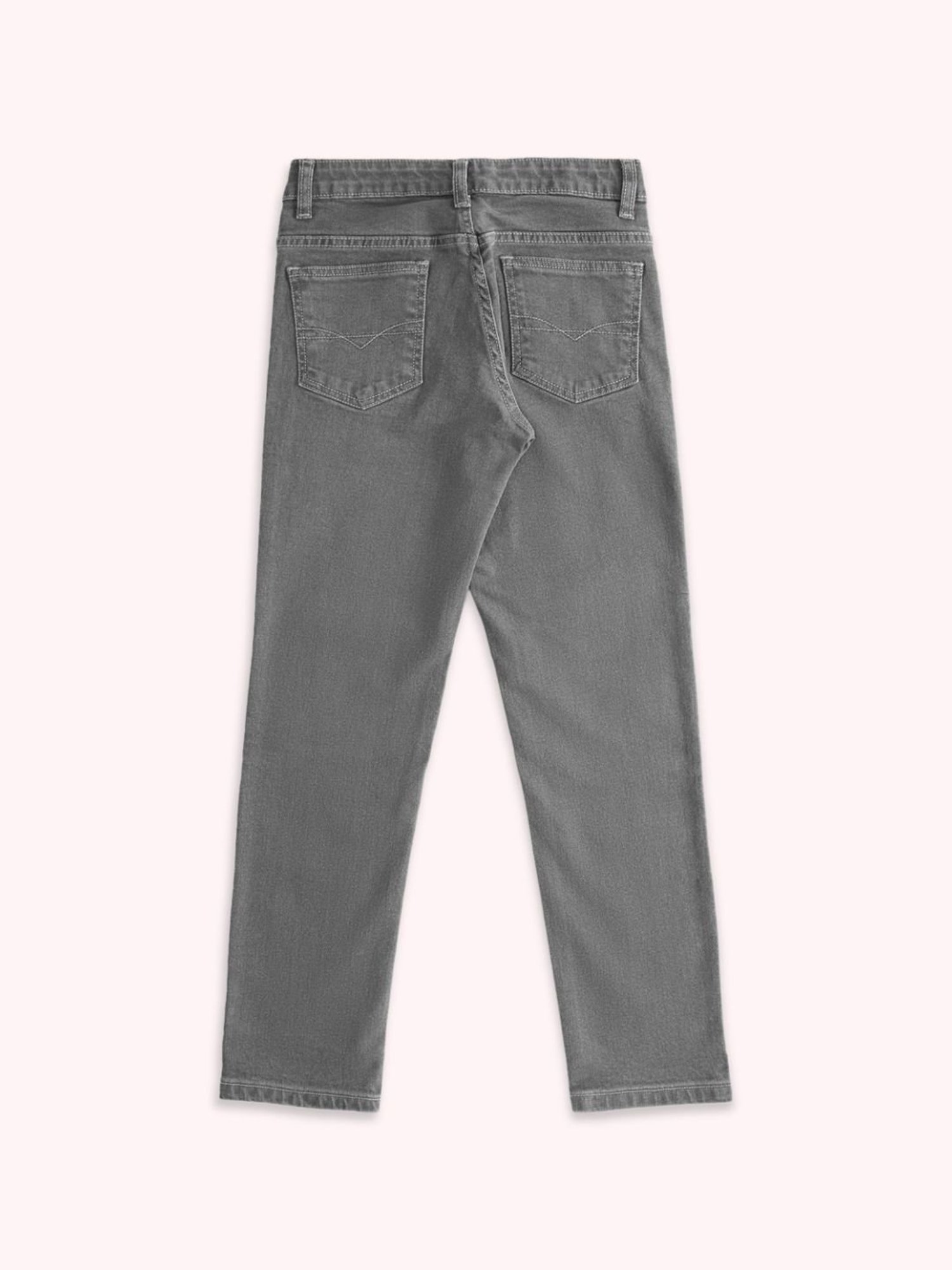 Pepe Jeans Boys Dark Blue Solid Jeans