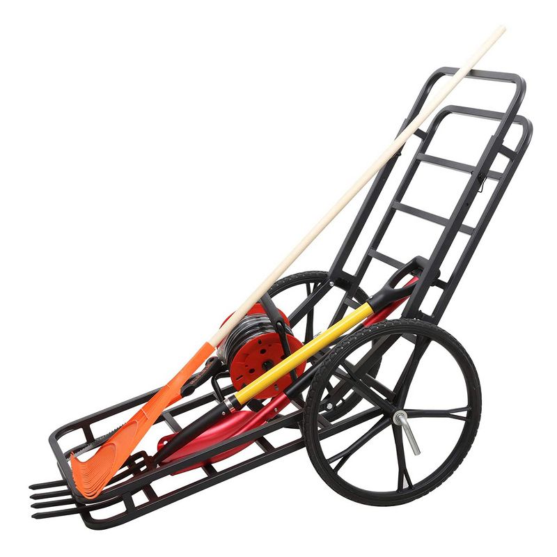 Gorilla Carts Steel Utility Garden Cart with Removable Sides Capacity