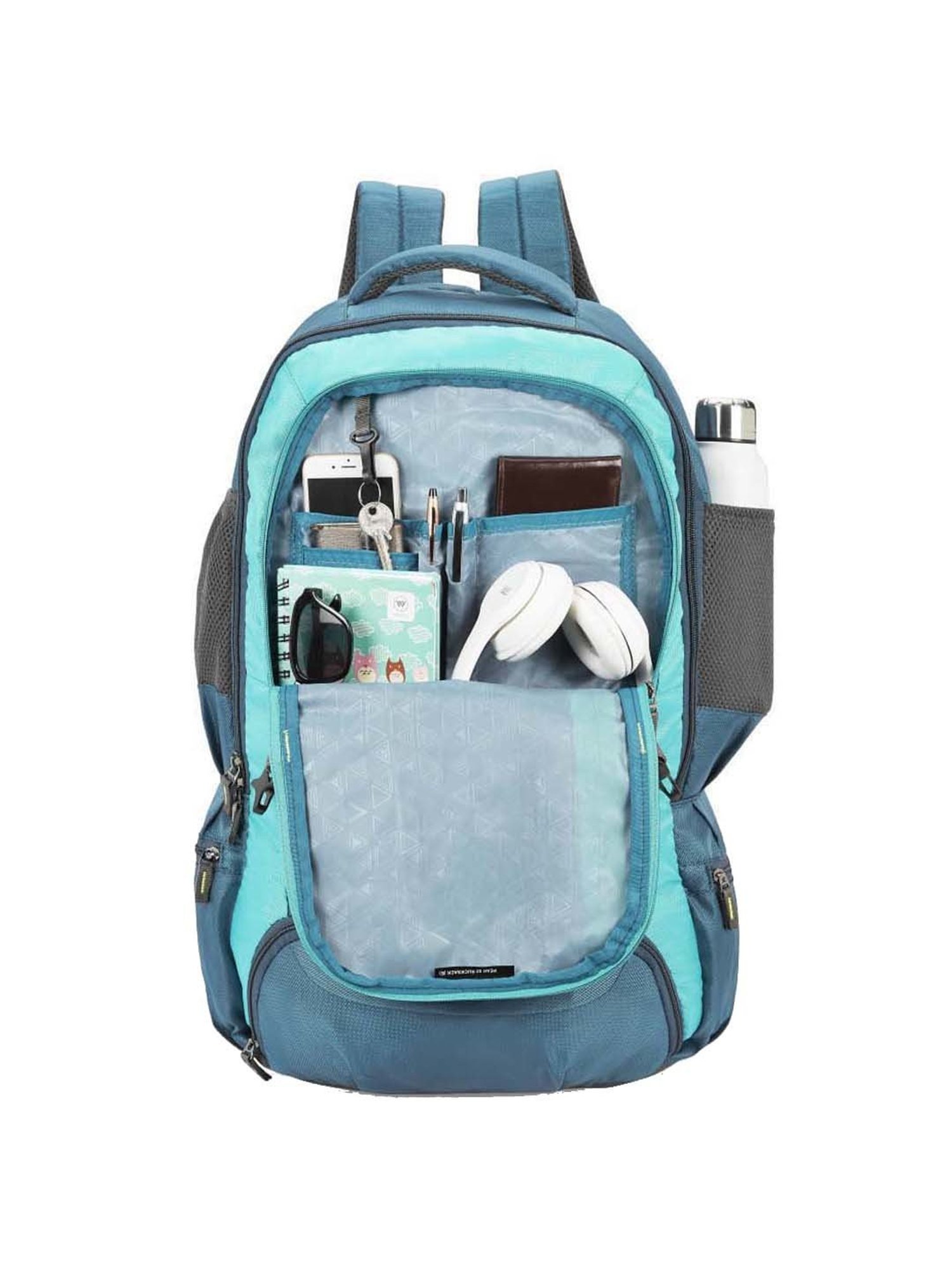 Aristocrat 45 Ltrs Blue Medium Rucksack Backpack