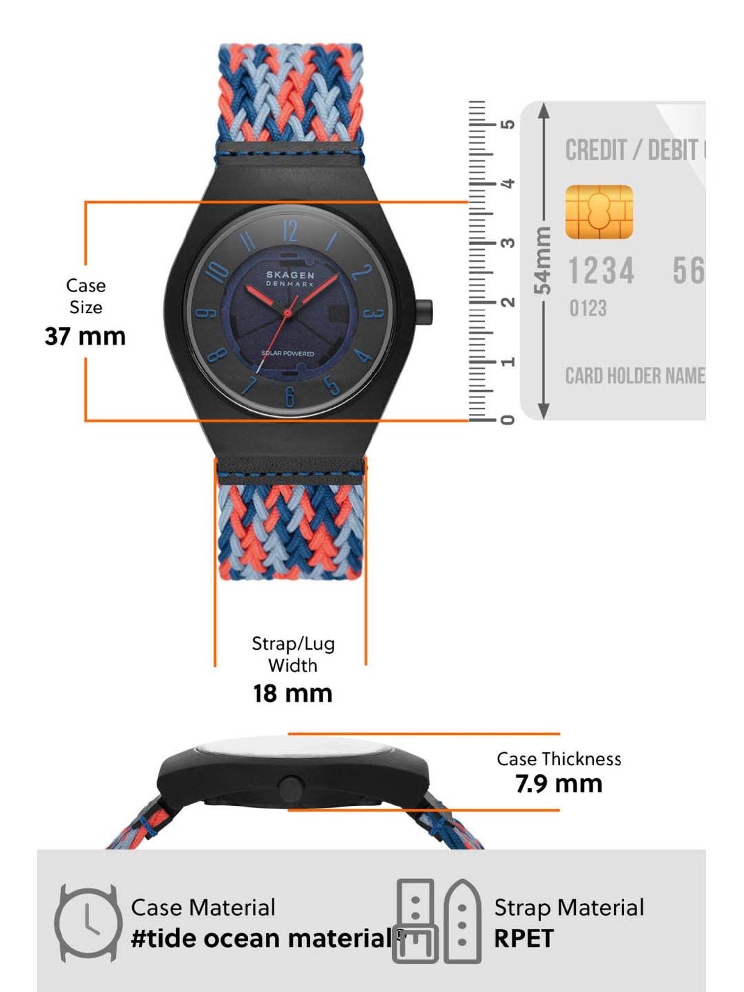 Skagen Sams&iquest; Series SKW6880 Analog Watch for Men