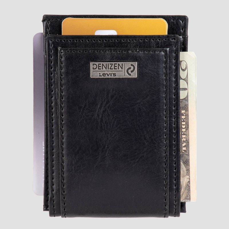DENIZEN® from Levi's® Men's Front-Pocket RFID Wallet - Black One Size