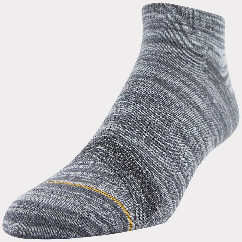 Signature Gold by GOLDTOE Men's 3pk Casual GT Free Feed No Show Socks - Gray 6-12.5
