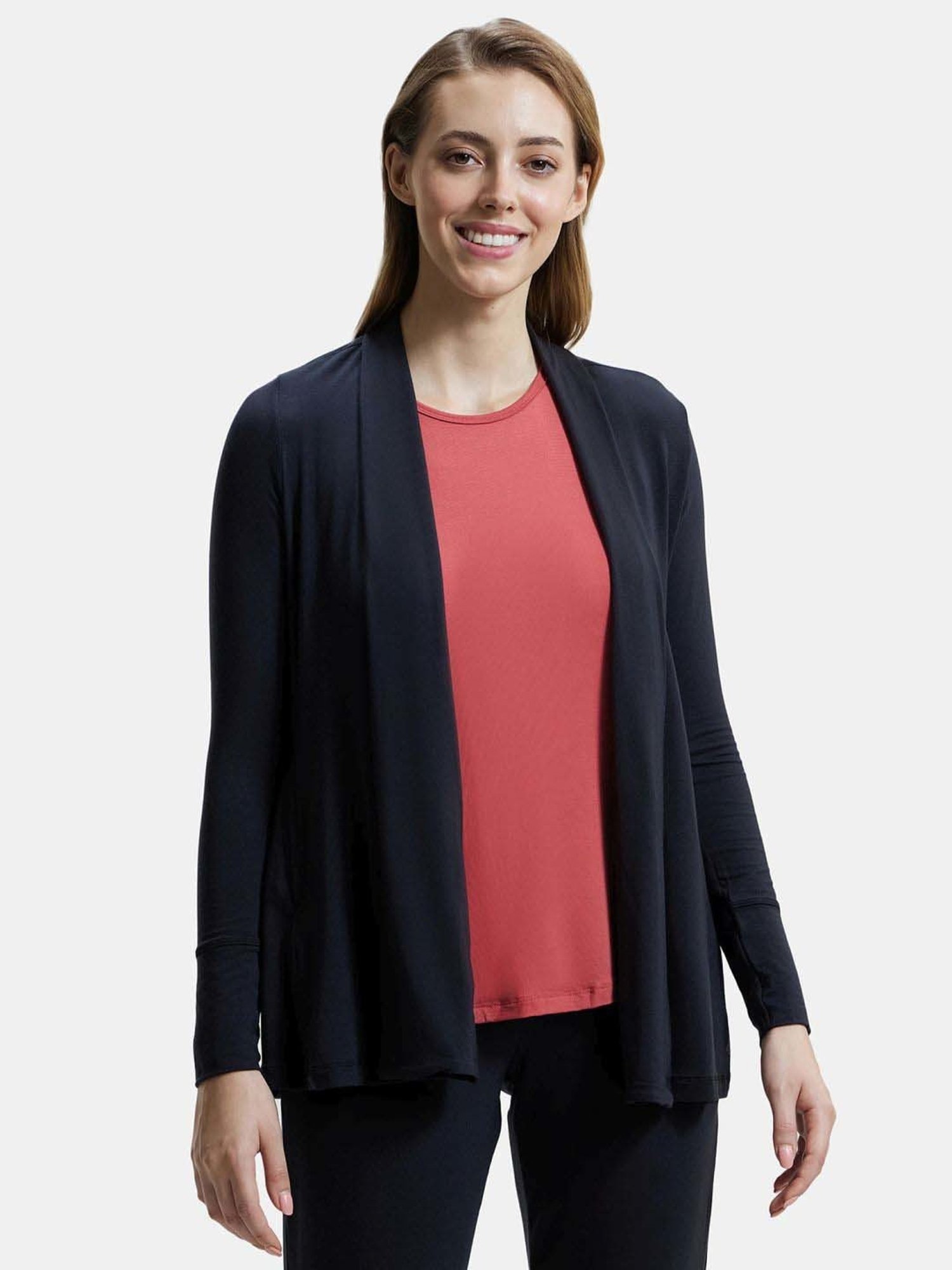 Jockey Black Plain Shrug