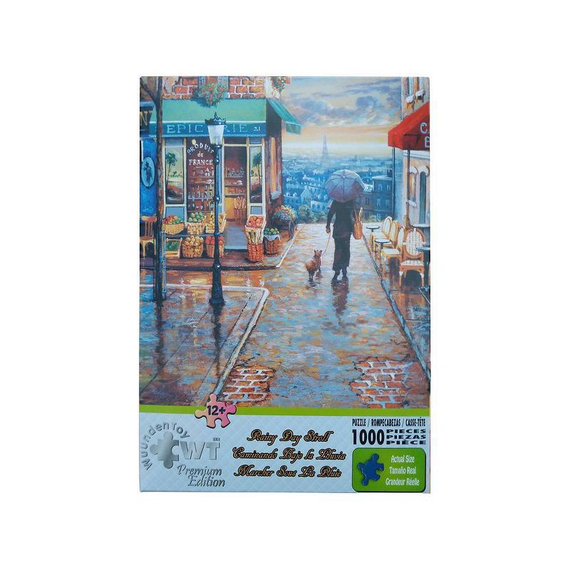 Wuundentoy Premium Edition: Walking Under the Rain Jigsaw Puzzle - 1000pc