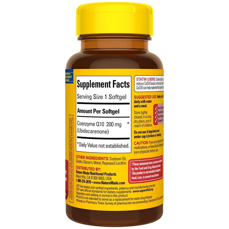 Nature Made CoQ10 200 mg Softgels - 40ct