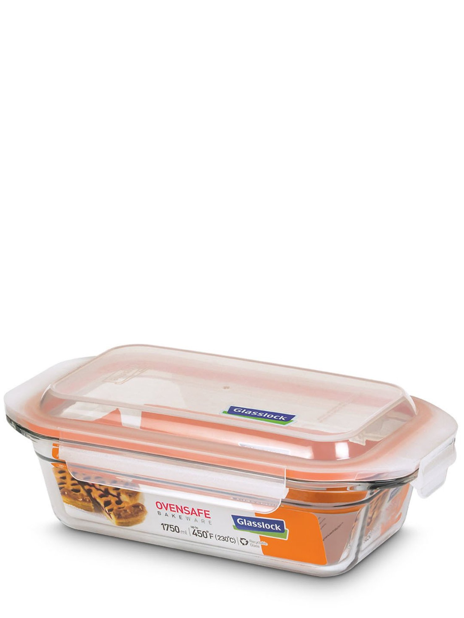 Glasslock Transparent Glass 1750 ml Jars and Container