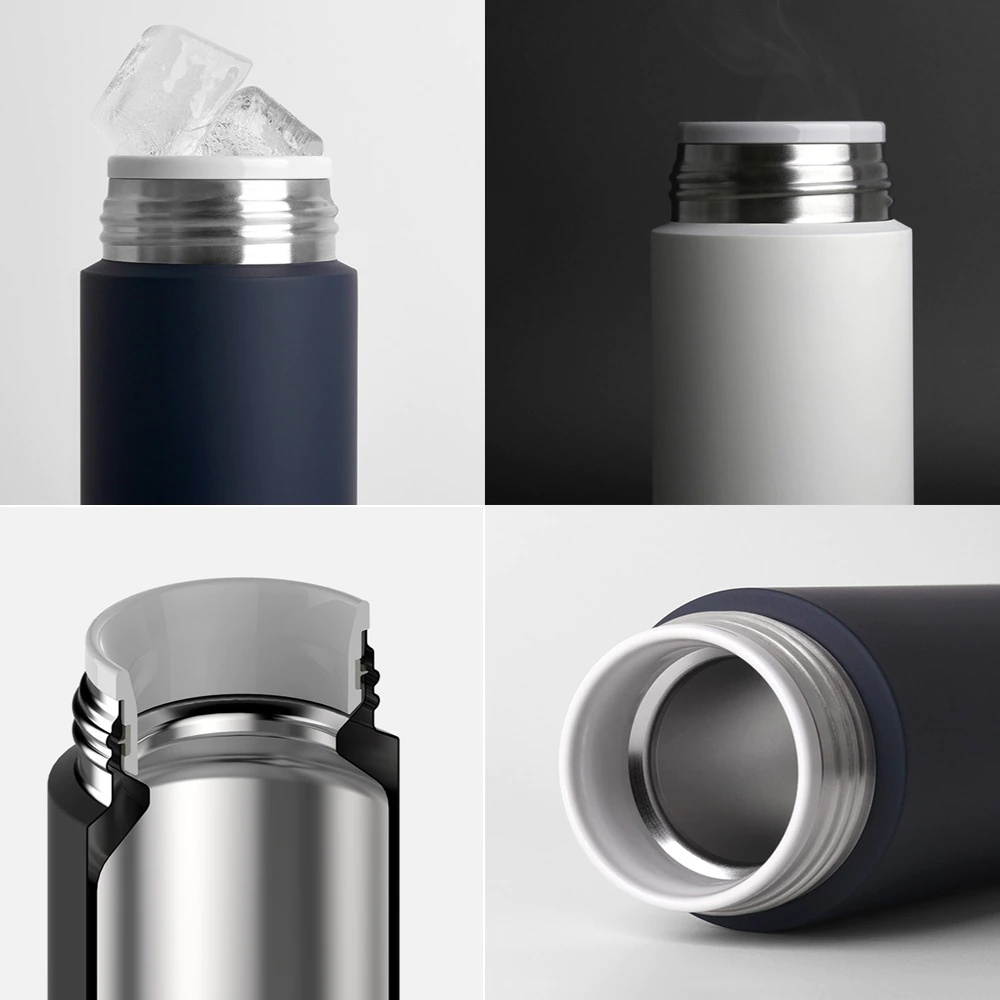 Xiaomi Mijia Thermos 350ml Portable Vacuum Flask Insulation Thermoses Thermal Cold Insulation Bottle Water Cup for School Picnic