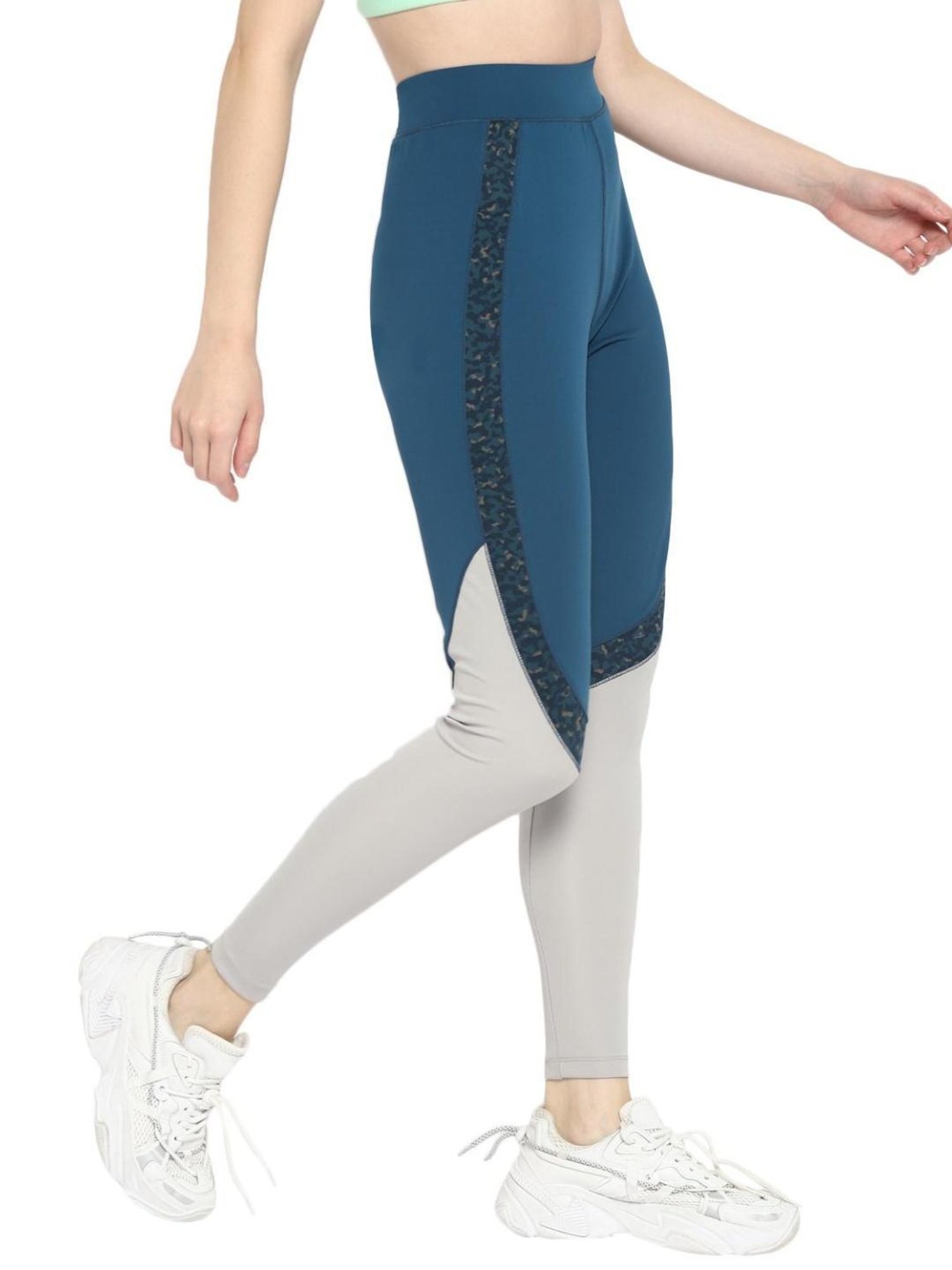 OFF LIMITS Multicolor Color Blocked Tights