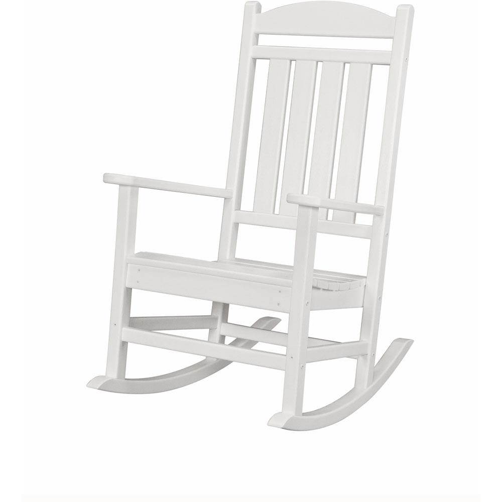 Hanover HAN#HVR100WH  All-Weather Pineapple Cay Porch Rocker
