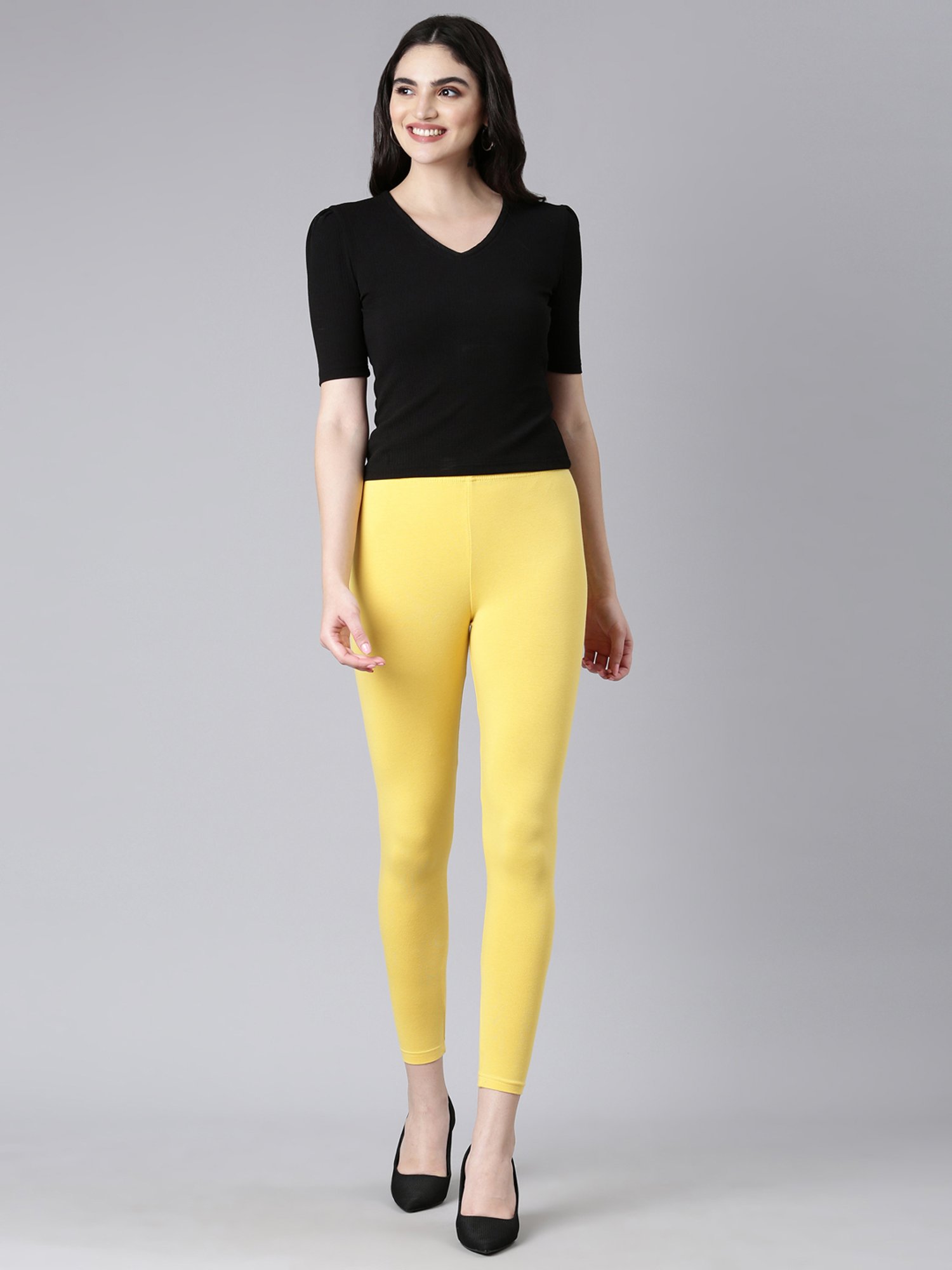 Dixcy Slimz Yellow Leggings