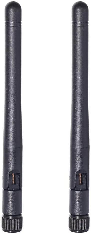 Bingfu RP-SMA Male to RP-SMA Female Bulkhead Mount RG174 WiFi Antenna Extension Coaxial Cable 5m 16.5 feet for WiFi Router Signal Booster Repeater Wireless Network Card USB Adapter Security IP Camera