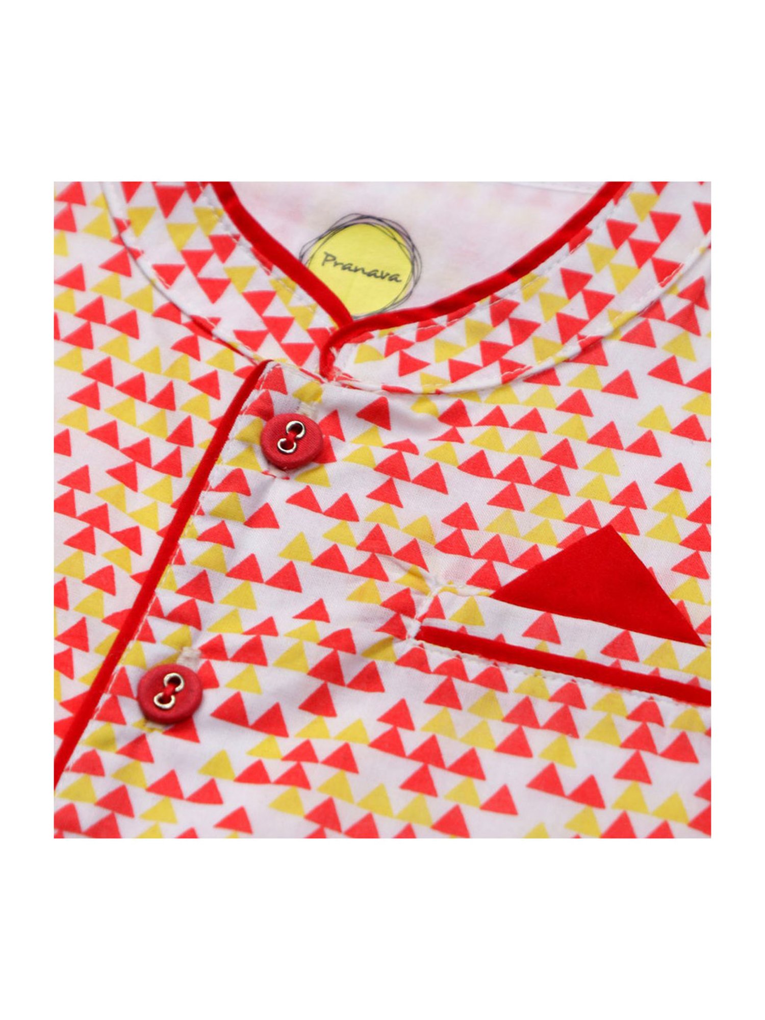 Blue Giraffe Kids Maroon Solid  Blazer