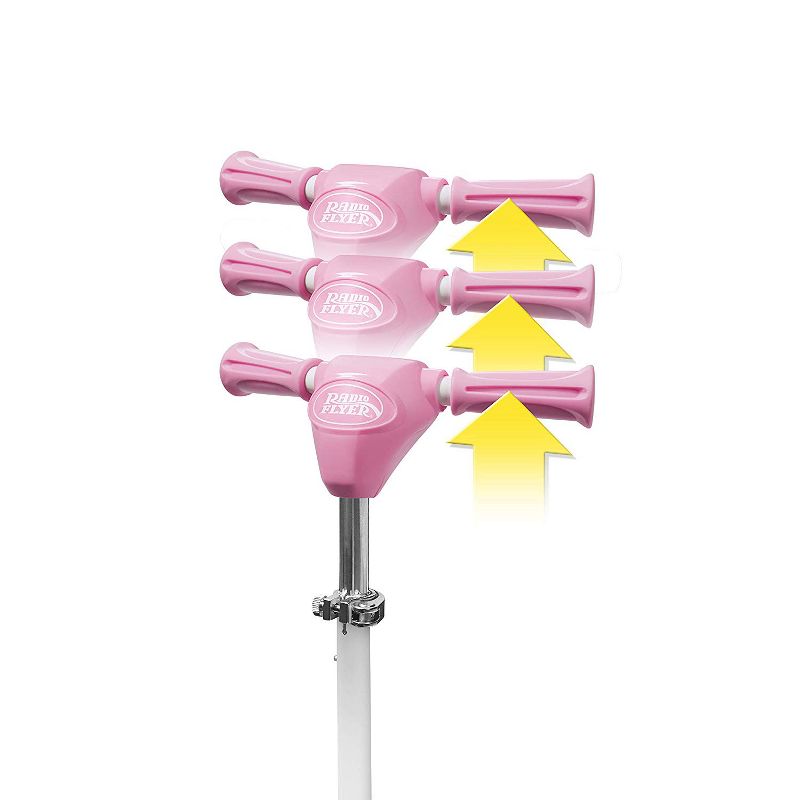 Radio Flyer 543PA My 1st Beginner Kids Kick Outdoor Scooter Sparkle, Deluxe Pink