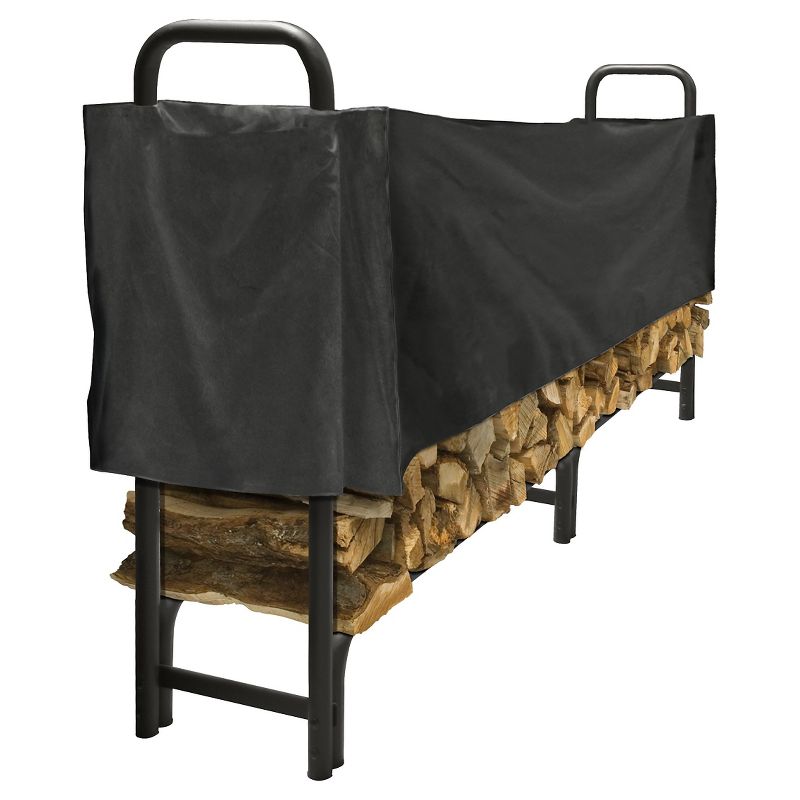 Pleasant Hearth 8" Half Polyester Cover Black