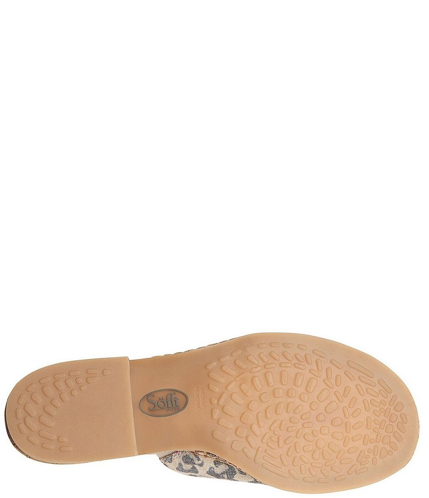 Sofft Nalanie Leopard Print Slides