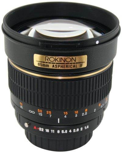 Rokinon 85mm f/1.4 Aspherical Lens for Pentax DSLR Cameras #85M-P