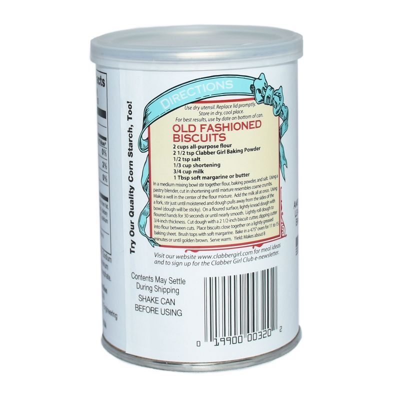 Clabber Girl Gluten Free Double Acting Baking Powder - 8.1oz