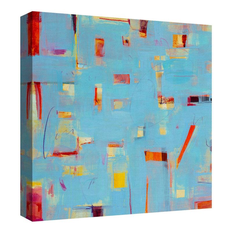 24" x 24" Frosted Window 2 by Akiko Hiromoto Art on Canvas - Fine Art Canvas