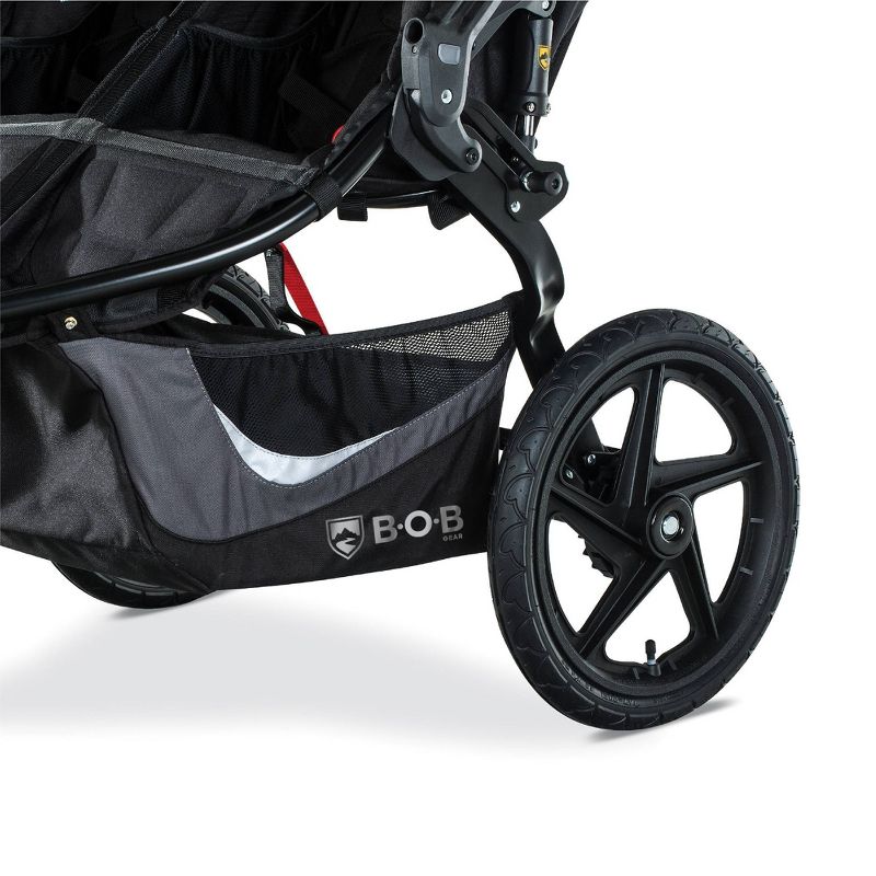 BOB Gear Revolution Flex 3.0 Duallie Jogging Stroller - Graphite Black