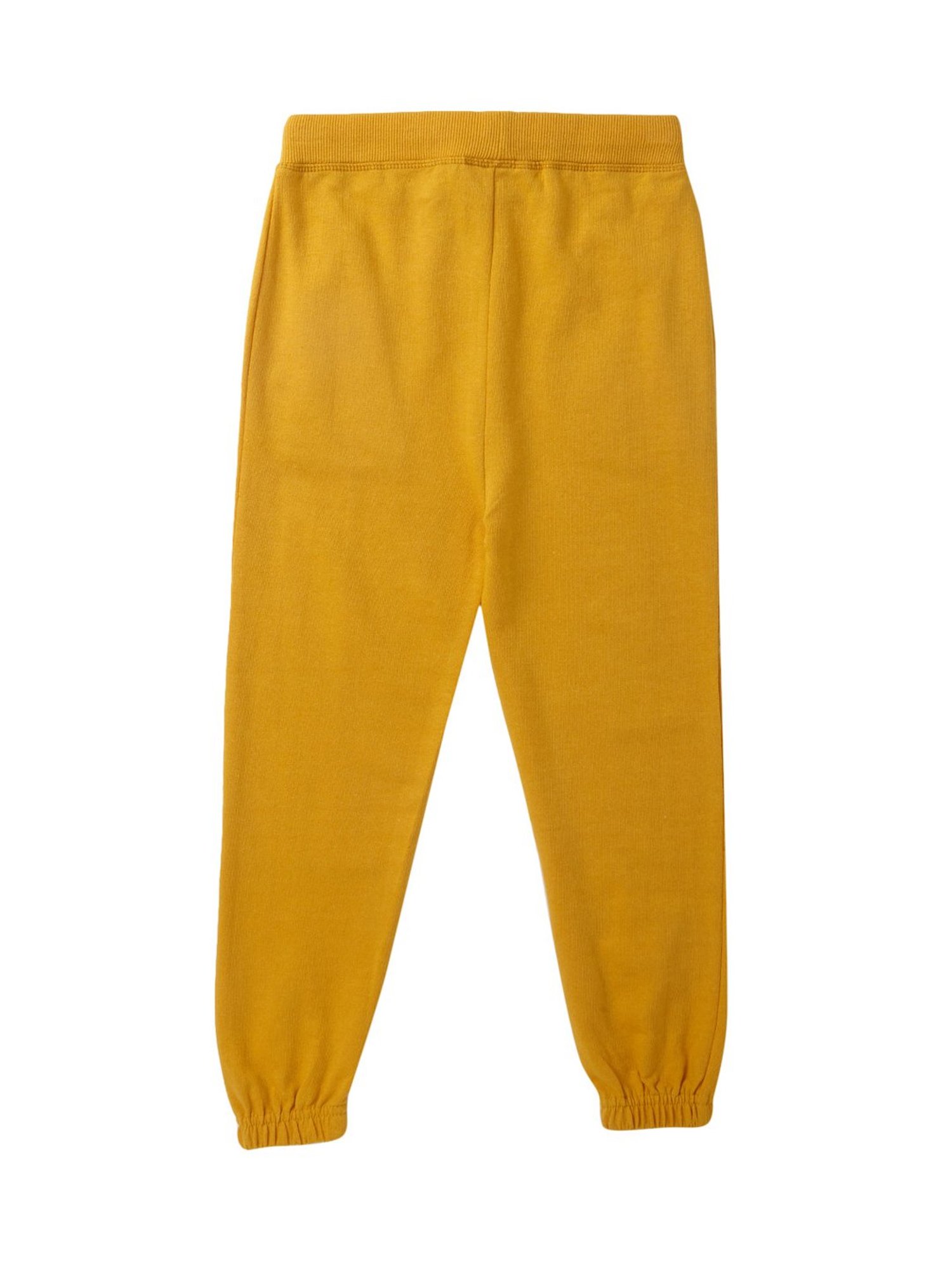 Cub McPaws Boys Yellow Printed  Joggers