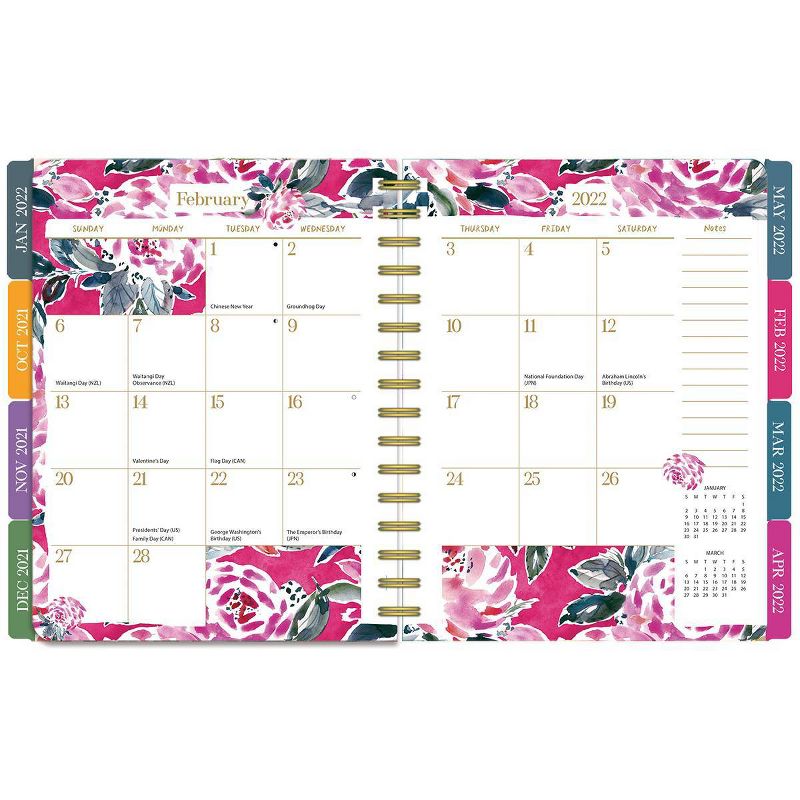 2021-22 17 Month Academic Planner 7.75" x 9.5" Wild at Heart  - Lang