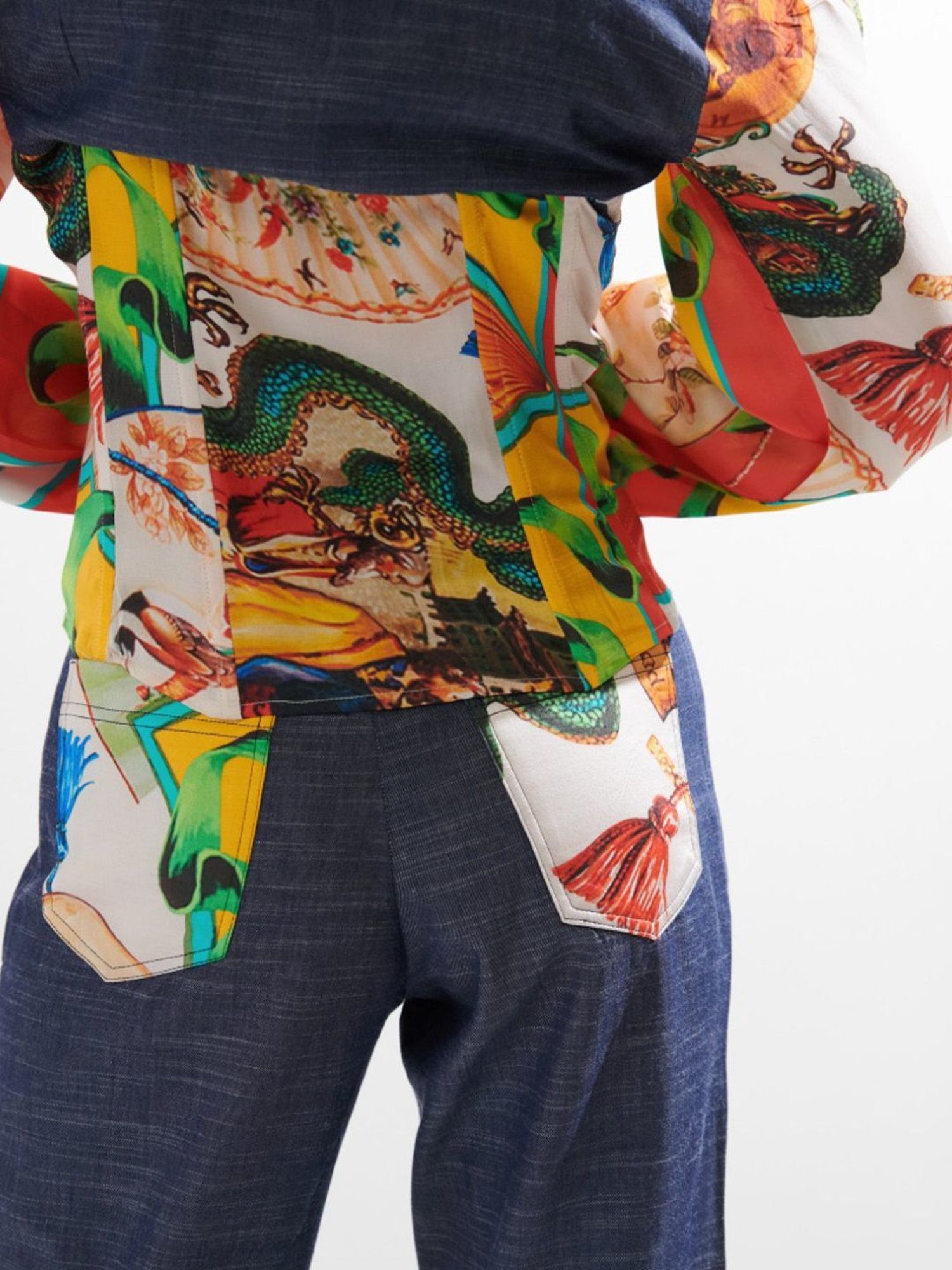 Cin Cin Multicolor Hodophilia Reeba Shirt With Pant