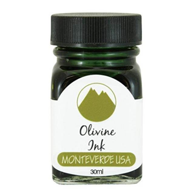 monteverde bottle ink, 30ml, olivine g309ol