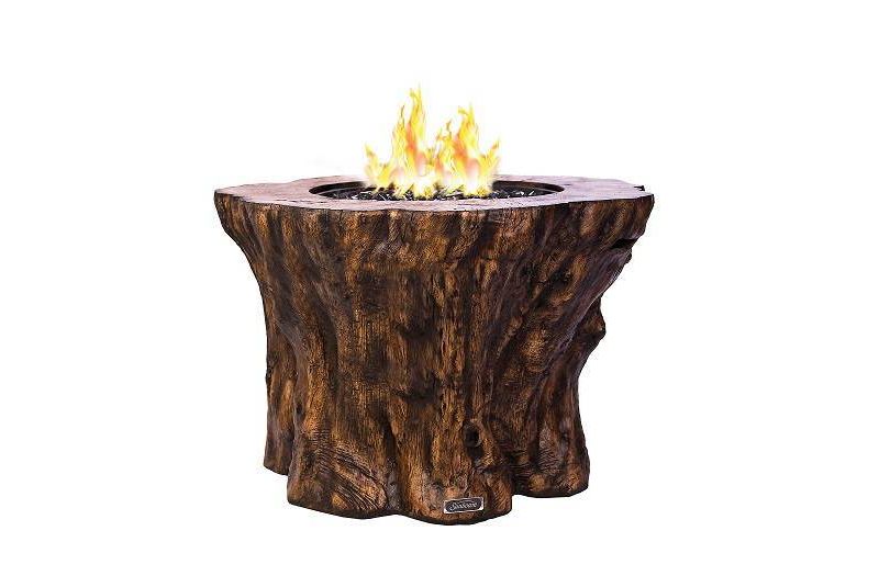 DeckMate 30371 Avondale Outdoor Backyard Patio Portable Steel Fire Bowl Fire Pit, Antiqued Copper Finish
