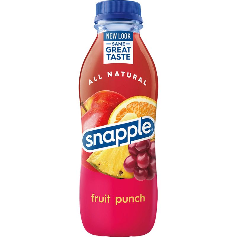 Snapple Fruit Punch Juice Drink - 16 fl oz Bottle