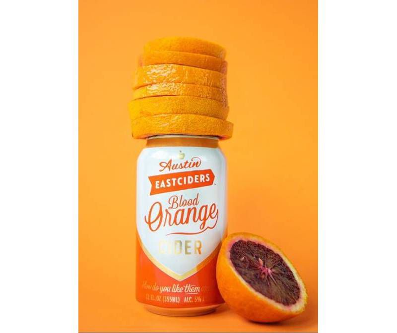 Austin Eastciders Blood Orange Cider - 6pk/12 fl oz Cans