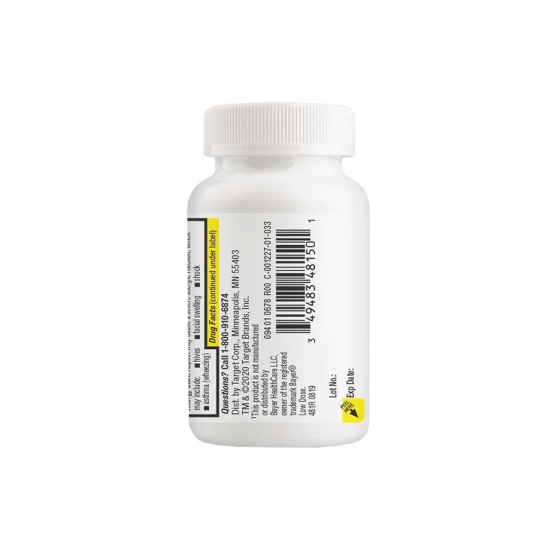 Aspirin (NSAID) Pain Reliever Enteric Safety-Coated Tablets - 500ct - up & up™