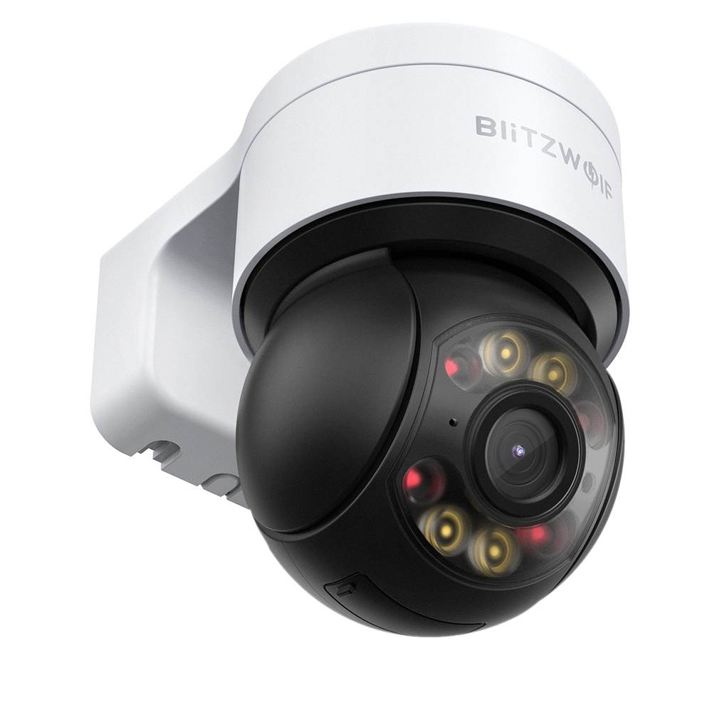 BlitzWolf&reg;BW-YIC1 YI LoT 1080P Full HD Video Outdoor Security IP Camera Wifi Home Surveillance Camera With 2-way Audio / Night Vision / Human Motion Recognition / IP66 Weatherproof / App Remo-EU Plug