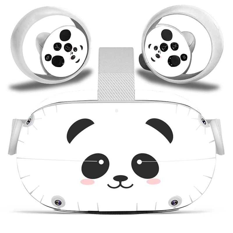 2 Pairs Oculus Quest 2 Elite Washable Silicone Handle Protective Cover