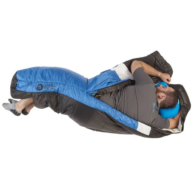 Sierra Designs Synthesis 25 Degree Fahrenheit Long Sleeping Bag - Blue