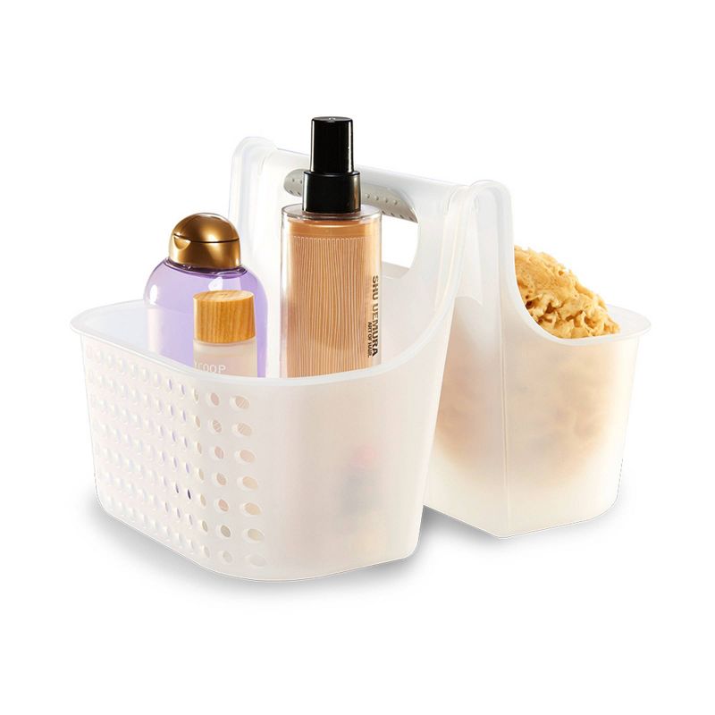 Large Soft Grip Tote Frost/Gray - Madesmart