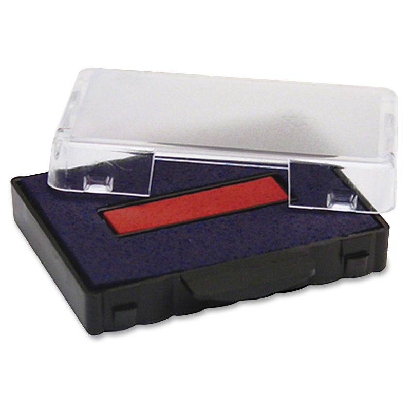 US Stamp P5430BR Trodat T5430 Stamp Replacement Ink Pad  1w x 1-5/8d  Red/Blue
