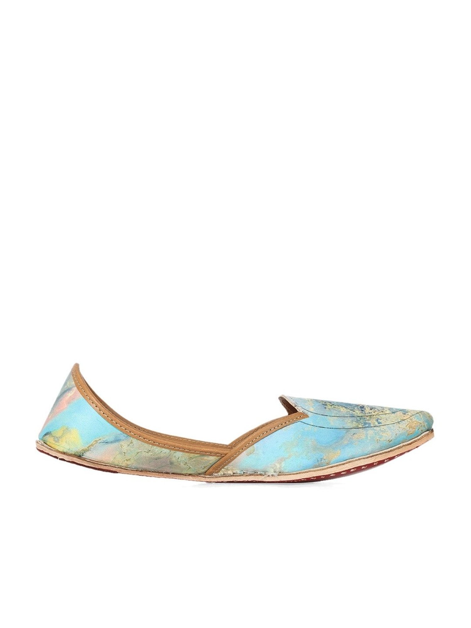 NR by Nidhi Rathi Women's Mulitcolored Casual Juttis