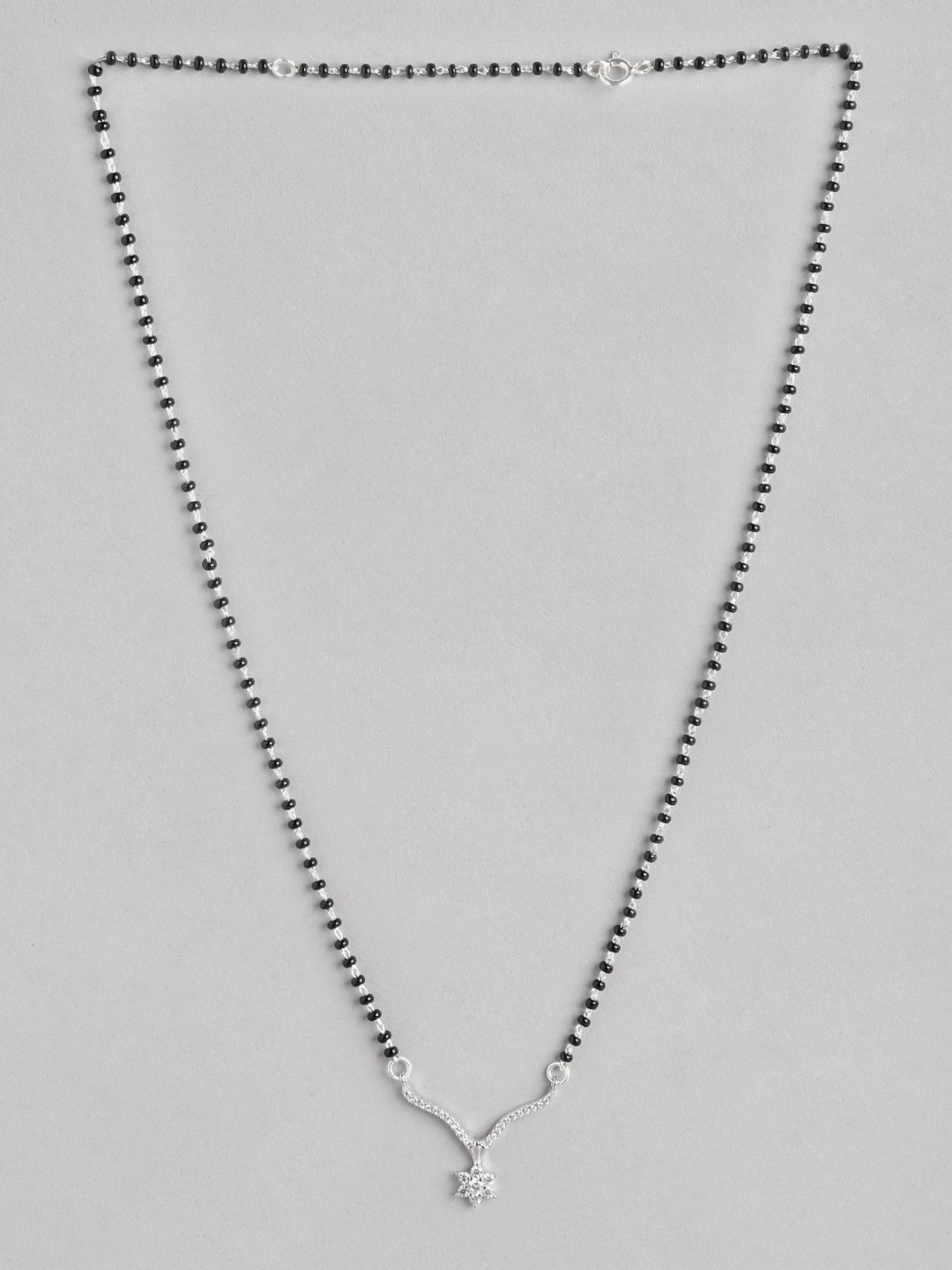 Clara 92.5 Sterling Silver Mangalsutra