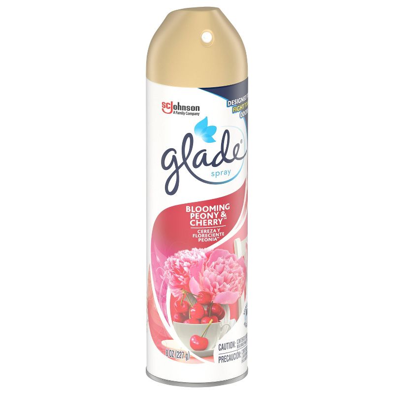 Glade Blooming Peony & Cherry Aerosol - 8oz